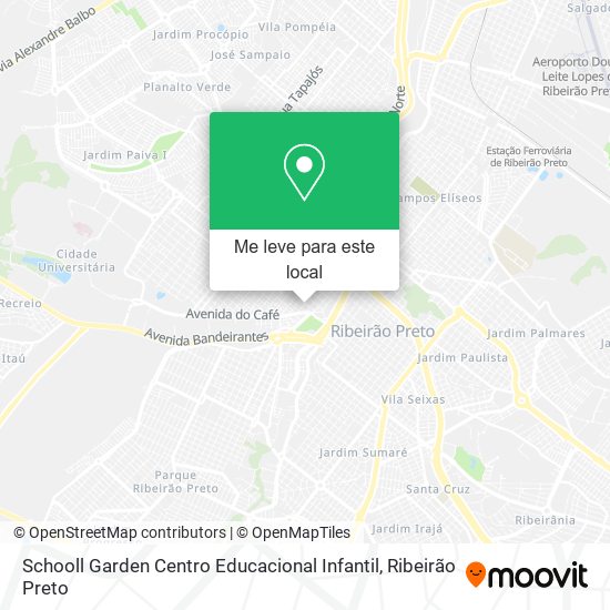 Schooll Garden Centro Educacional Infantil mapa