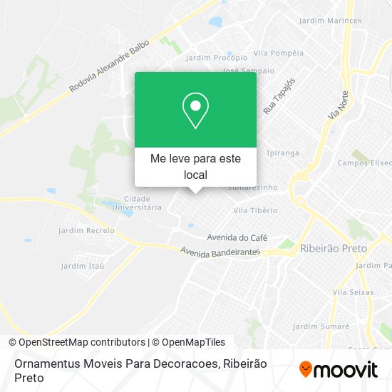 Ornamentus Moveis Para Decoracoes mapa