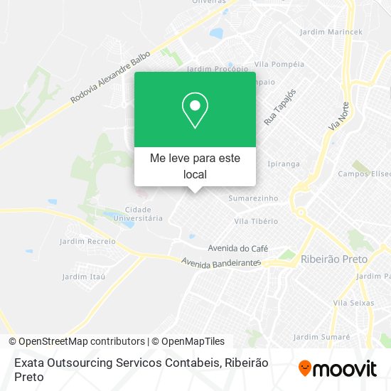 Exata Outsourcing Servicos Contabeis mapa