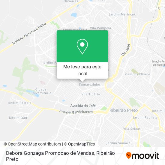 Debora Gonzaga Promocao de Vendas mapa