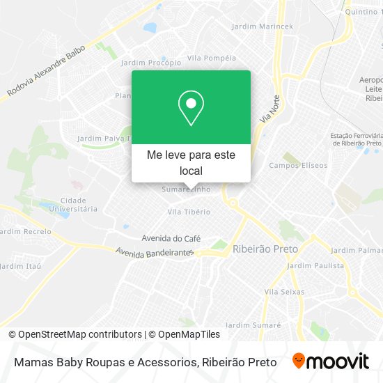 Mamas Baby Roupas e Acessorios mapa