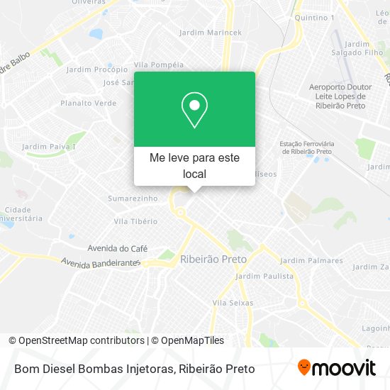 Bom Diesel Bombas Injetoras mapa