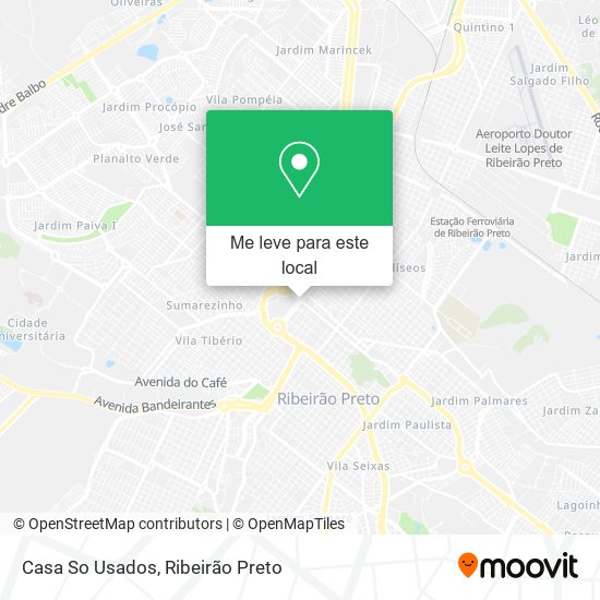 Casa So Usados mapa