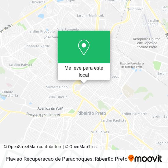 Flaviao Recuperacao de Parachoques mapa