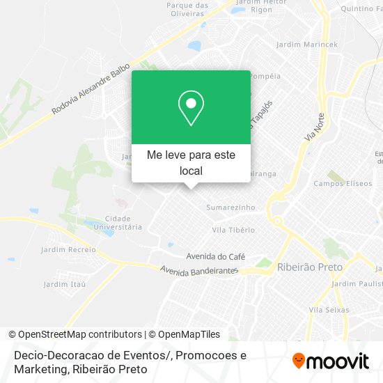 Decio-Decoracao de Eventos / , Promocoes e Marketing mapa