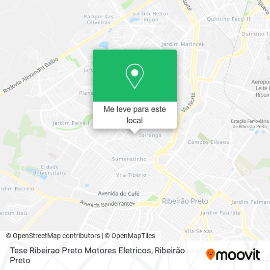 Tese Ribeirao Preto Motores Eletricos mapa