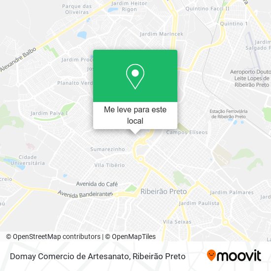 Domay Comercio de Artesanato mapa