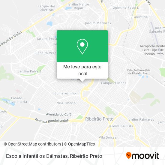 Escola Infantil os Dálmatas mapa