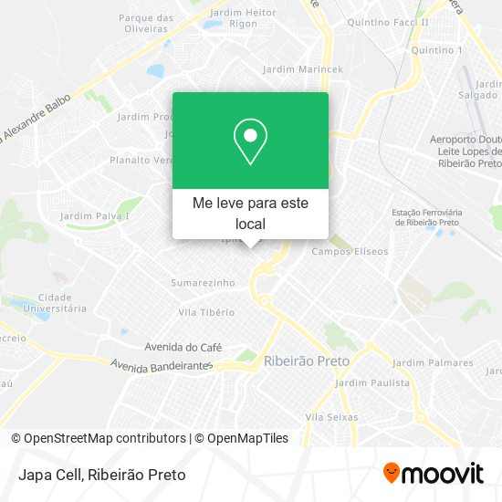 Japa Cell mapa