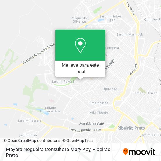 Mayara Nogueira Consultora Mary Kay mapa