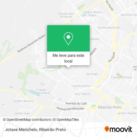 Jotave Merichelo mapa