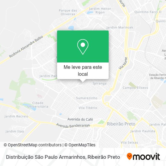 Distribuição São Paulo Armarinhos mapa