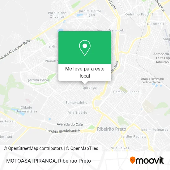 MOTOASA IPIRANGA mapa