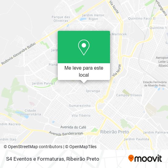 S4 Eventos e Formaturas mapa