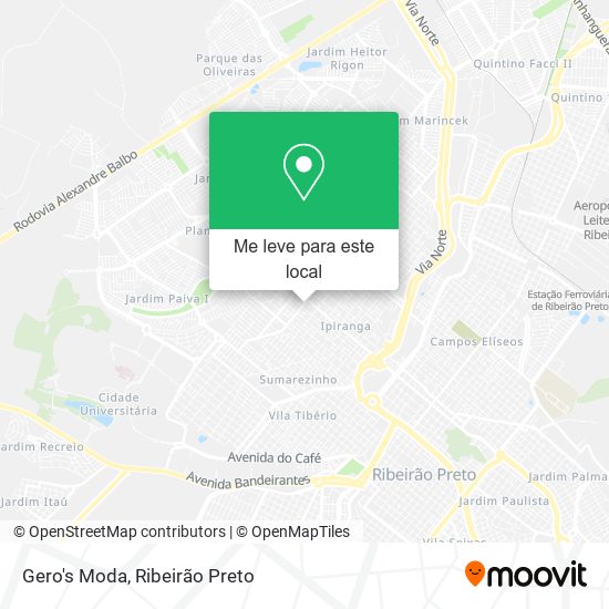 Gero's Moda mapa