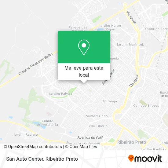 San Auto Center mapa