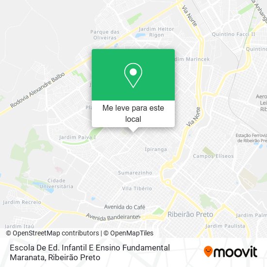 Escola De Ed. Infantil E Ensino Fundamental Maranata mapa