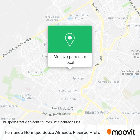 Fernando Henrique Souza Almeida mapa