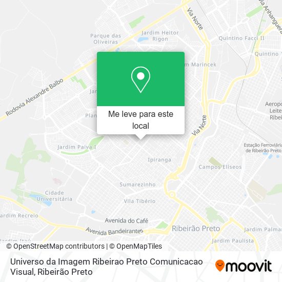 Universo da Imagem Ribeirao Preto Comunicacao Visual mapa