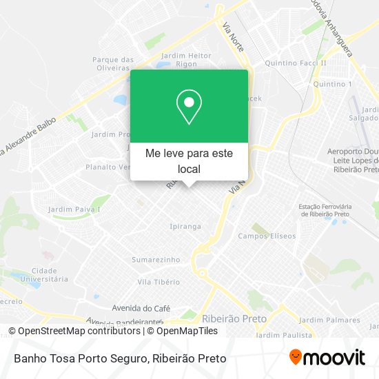 Banho Tosa Porto Seguro mapa