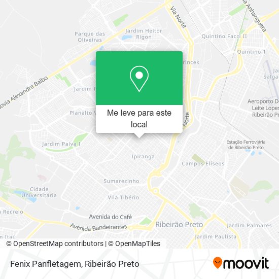 Fenix Panfletagem mapa