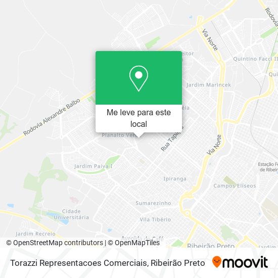 Torazzi Representacoes Comerciais mapa