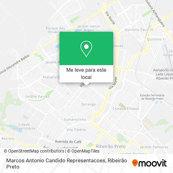 Marcos Antonio Candido Representacoes mapa