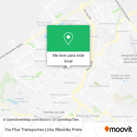 Via Plus Transportes Ltda mapa