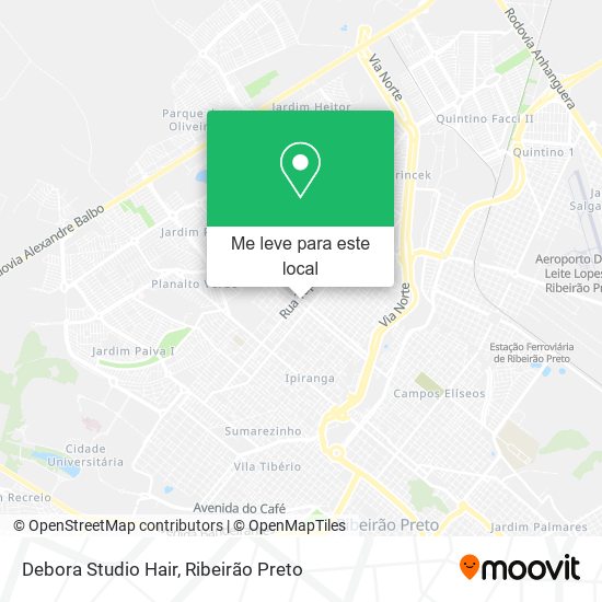 Debora Studio Hair mapa