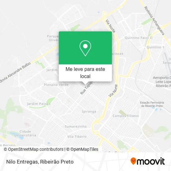 Nilo Entregas mapa