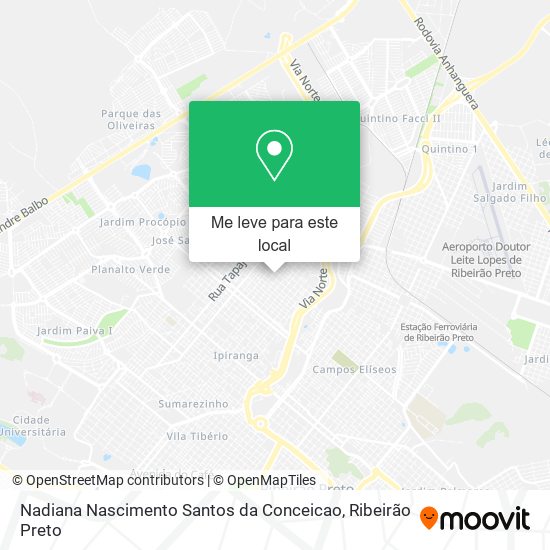 Nadiana Nascimento Santos da Conceicao mapa