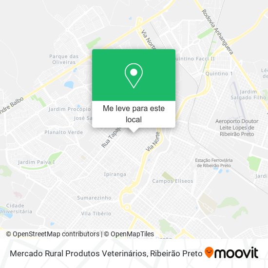 Mercado Rural Produtos Veterinários mapa