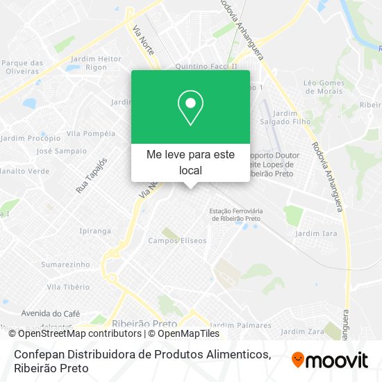 Confepan Distribuidora de Produtos Alimenticos mapa