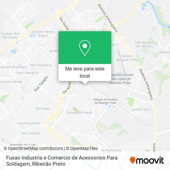 Fusao Industria e Comercio de Acessorios Para Soldagem mapa