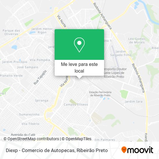 Diexp - Comercio de Autopecas mapa