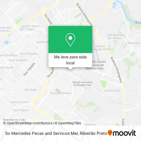 So Mercedes Pecas and Servicos Mei mapa