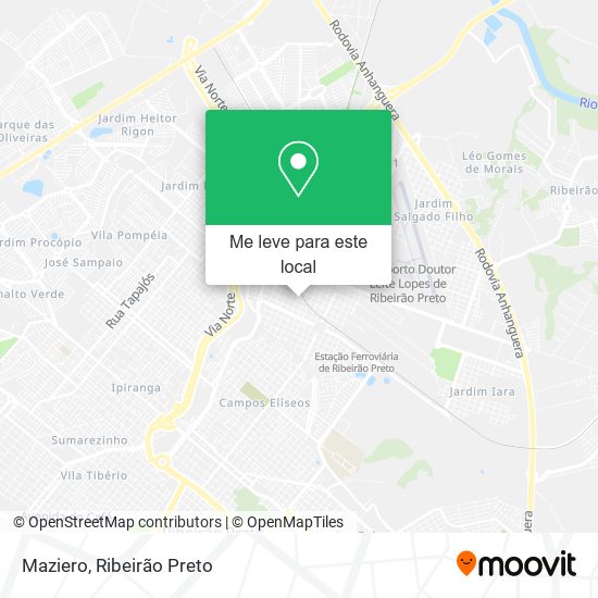 Maziero mapa