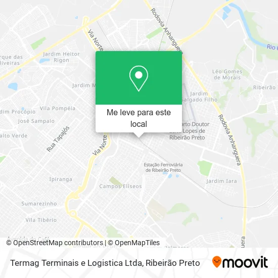 Termag Terminais e Logistica Ltda mapa
