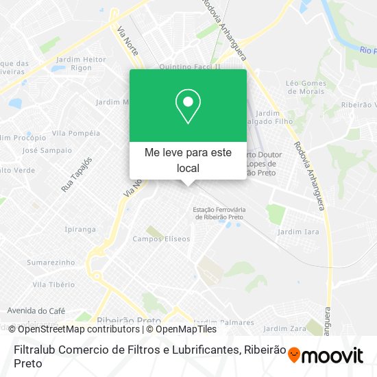 Filtralub Comercio de Filtros e Lubrificantes mapa
