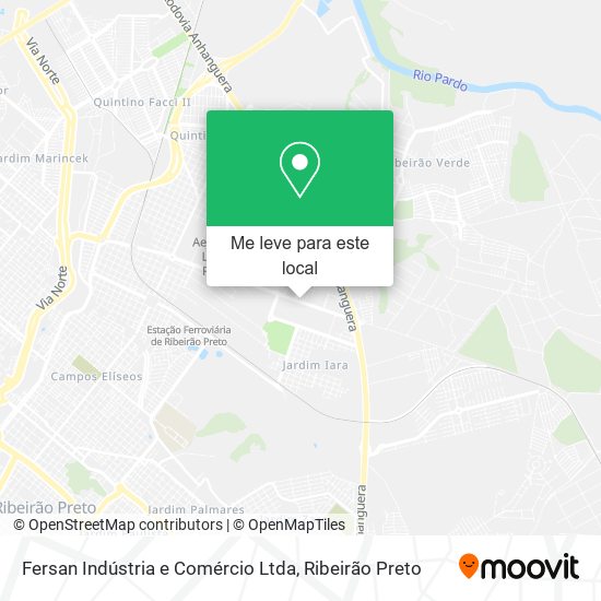 Fersan Indústria e Comércio Ltda mapa