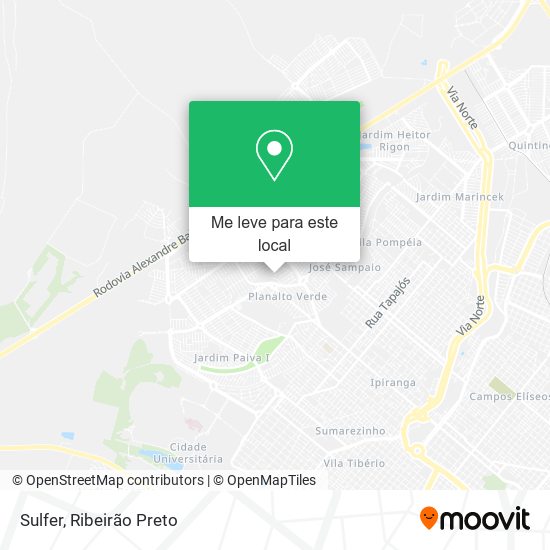 Sulfer mapa