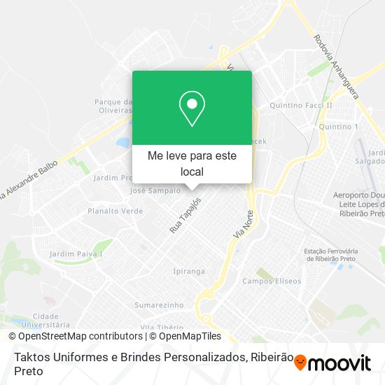 Taktos Uniformes e Brindes Personalizados mapa
