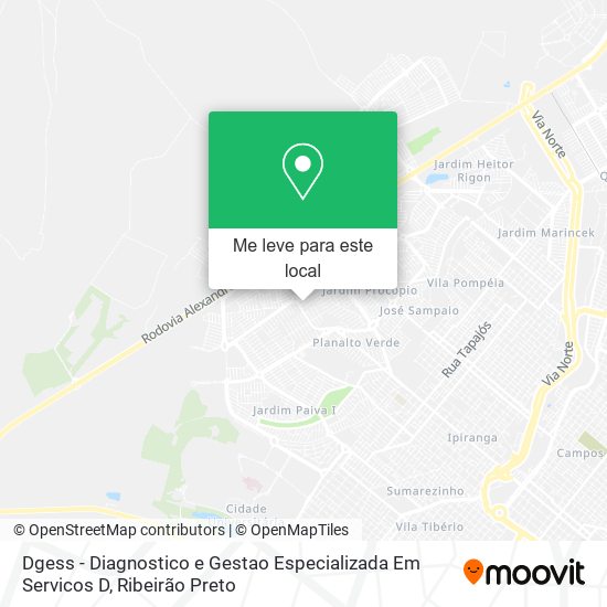 Dgess - Diagnostico e Gestao Especializada Em Servicos D mapa