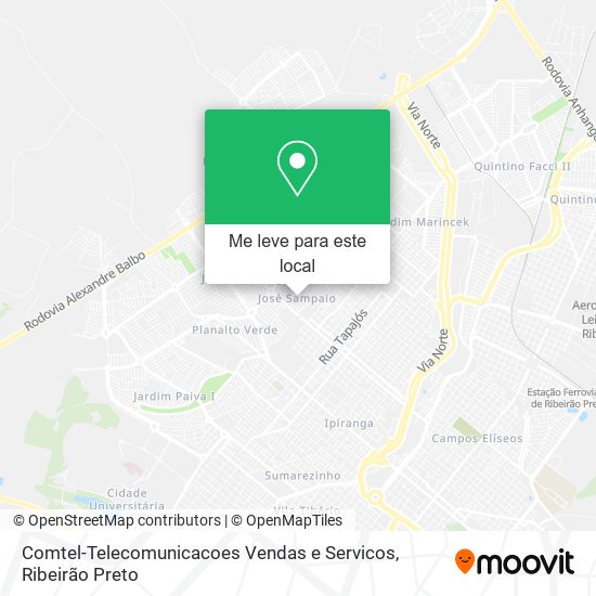 Comtel-Telecomunicacoes Vendas e Servicos mapa