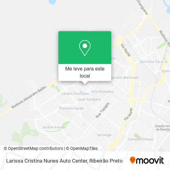 Larissa Cristina Nunes Auto Center mapa