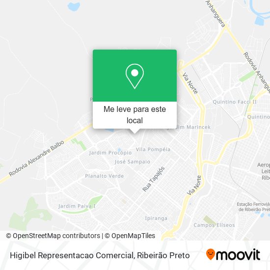 Higibel Representacao Comercial mapa
