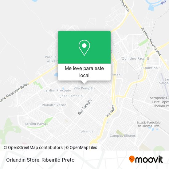 Orlandin Store mapa