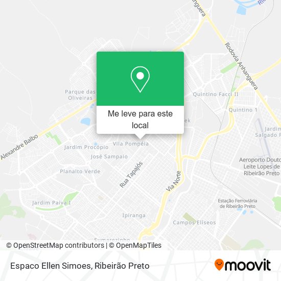 Espaco Ellen Simoes mapa