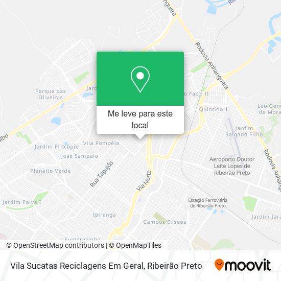 Vila Sucatas Reciclagens Em Geral mapa