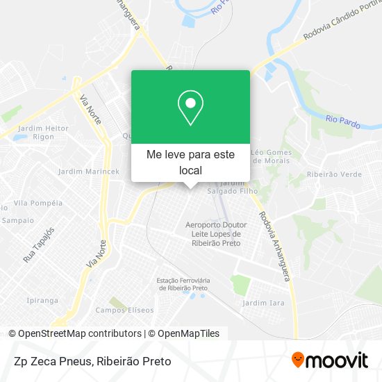 Zp Zeca Pneus mapa
